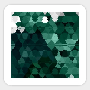 Green Southwest Mosaic Tile Sticker